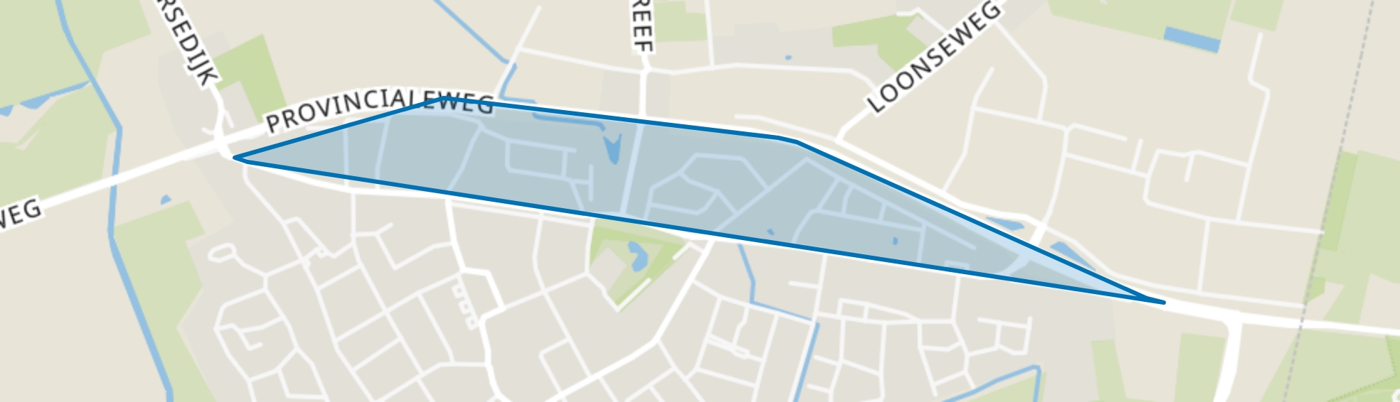 Hapert Noord, Hapert map