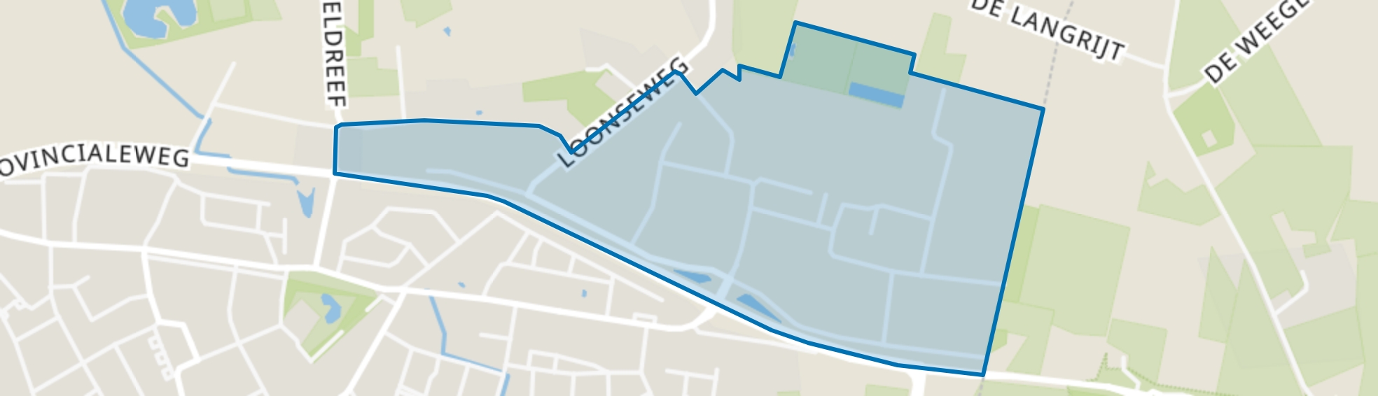 Industrieterrein Hapert, Hapert map
