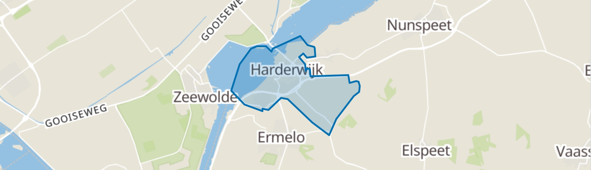 Harderwijk map