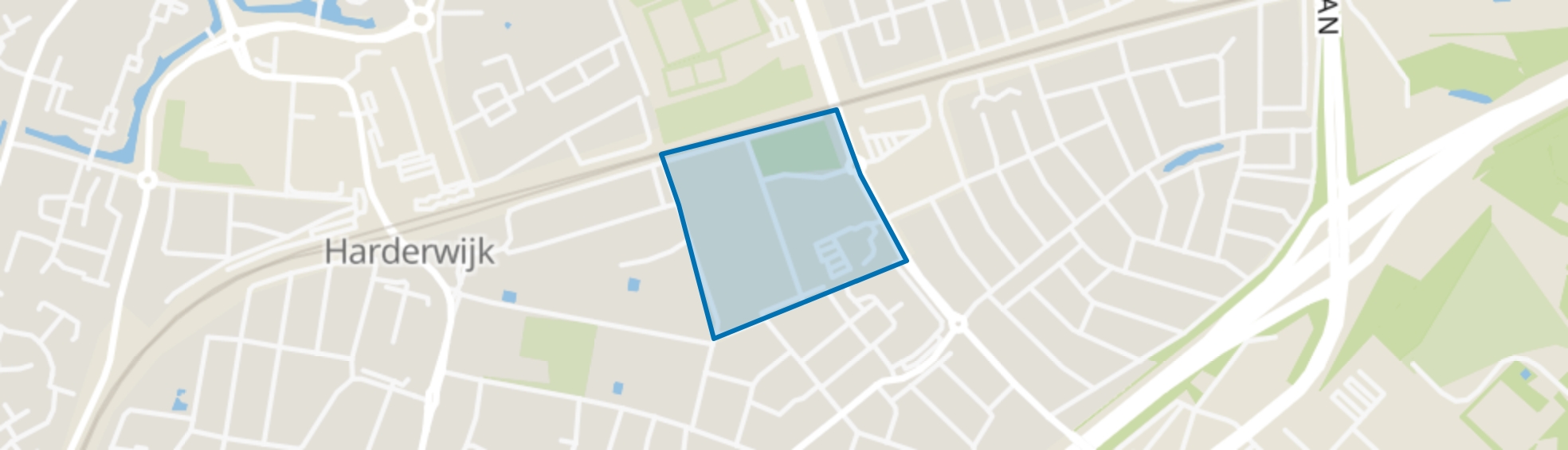 Bedrijventerrein De Sypel, Harderwijk map