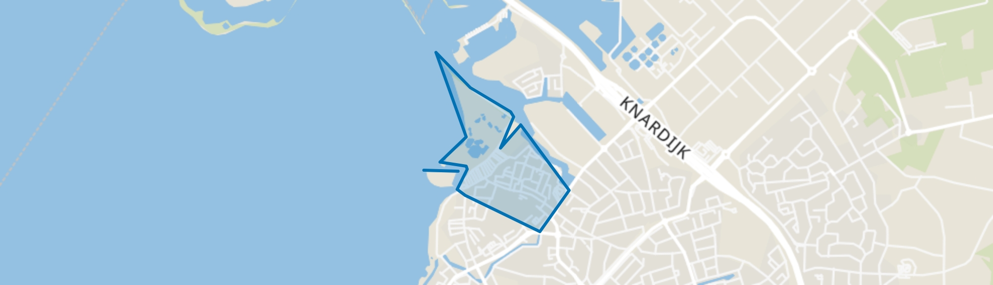 Binnenstad-Noord, Harderwijk map