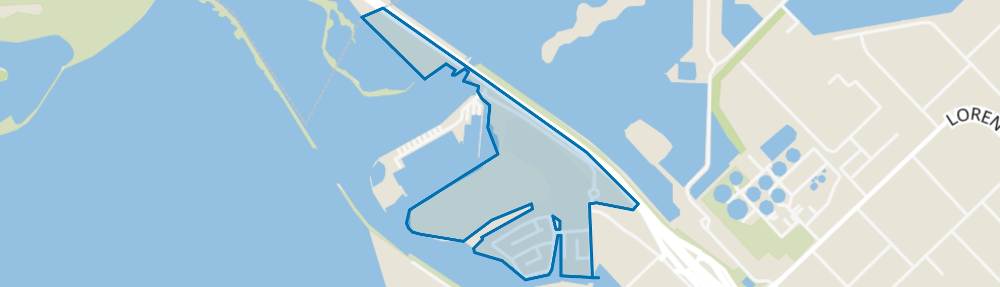 De Eilanden, Harderwijk map