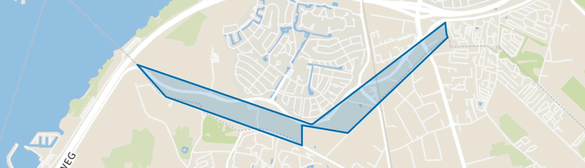 Groerne Zoom, Harderwijk map