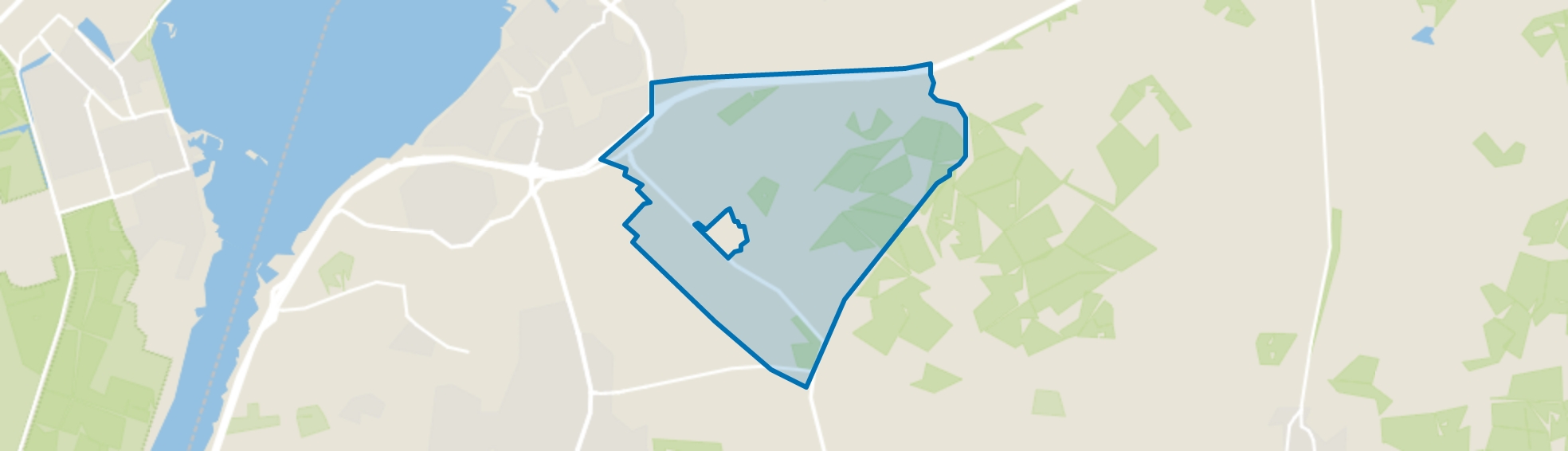 Harderwijkerbos, Harderwijk map