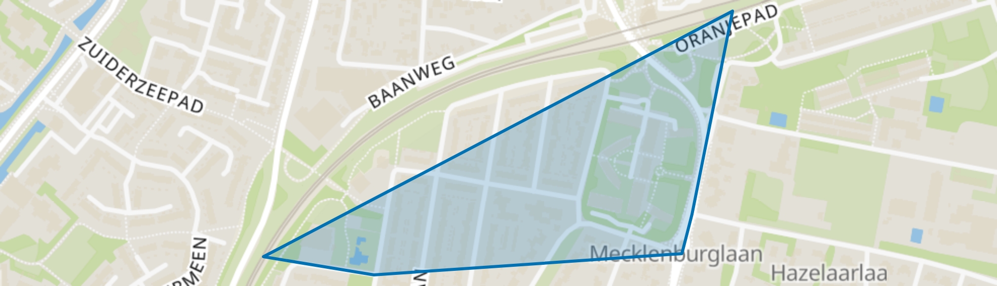 Slingerbos-Noord, Harderwijk map