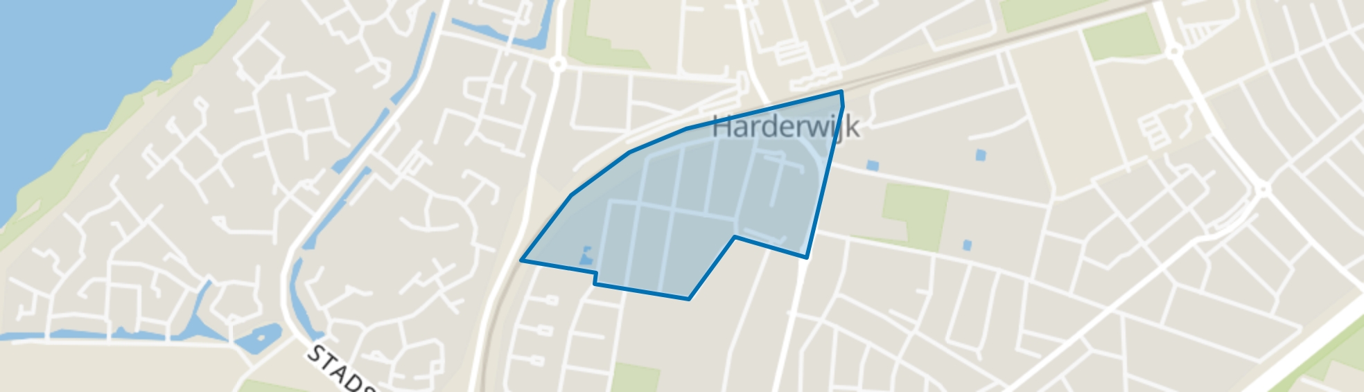 Slingerbos Noord, Harderwijk map