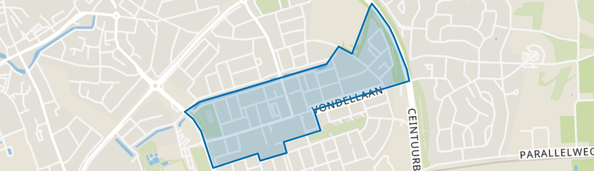 Stadsdennen Midden, Harderwijk map