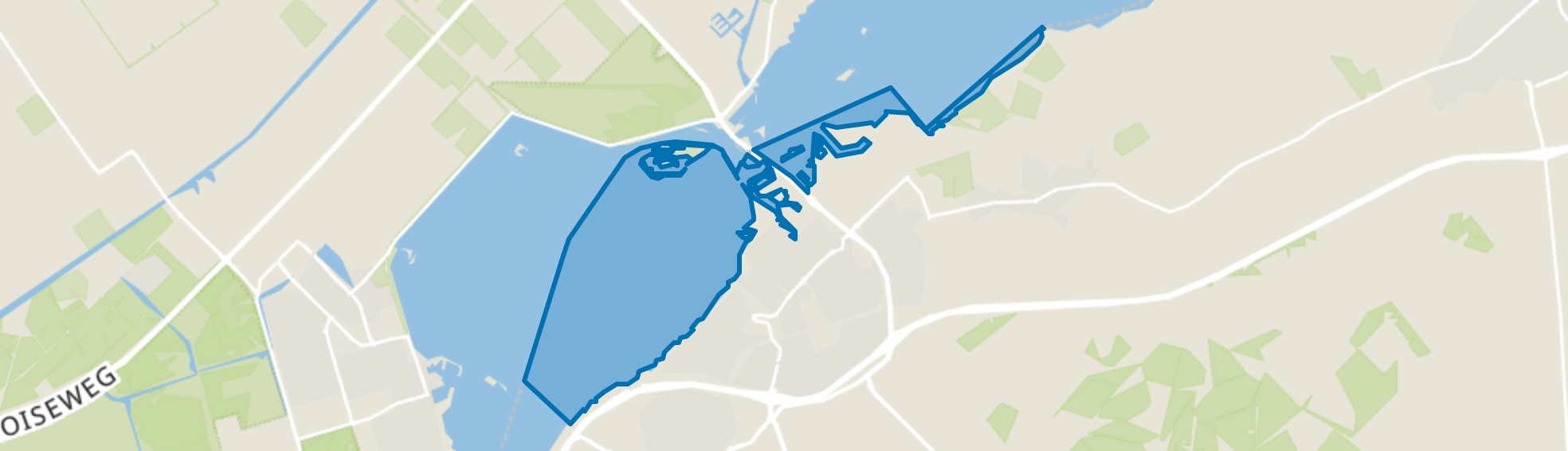 Water, Harderwijk map