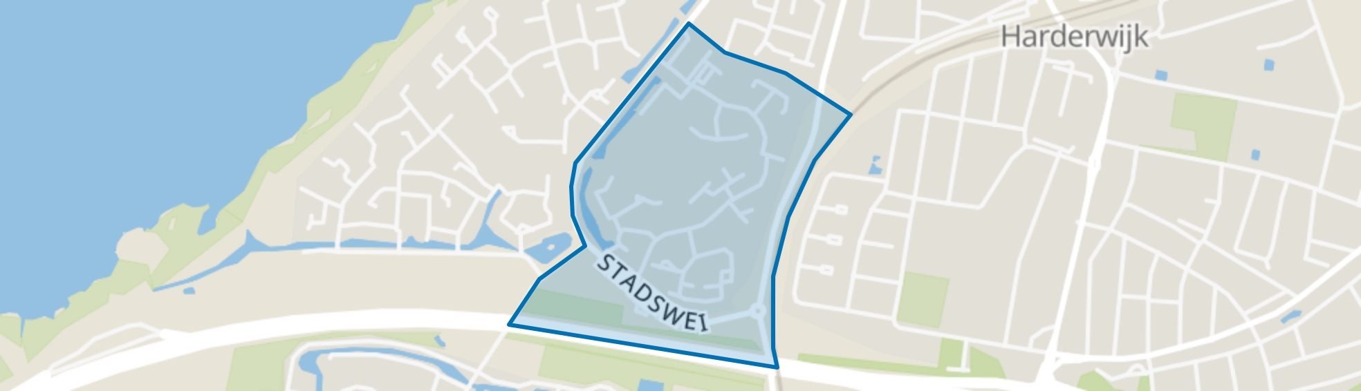 Weidewaard, Harderwijk map