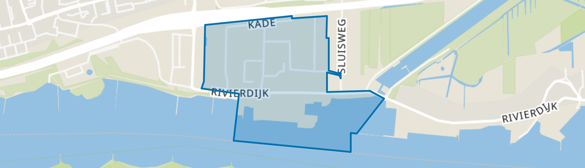 Bedrijventerrein Langeveer, Hardinxveld-Giessendam map