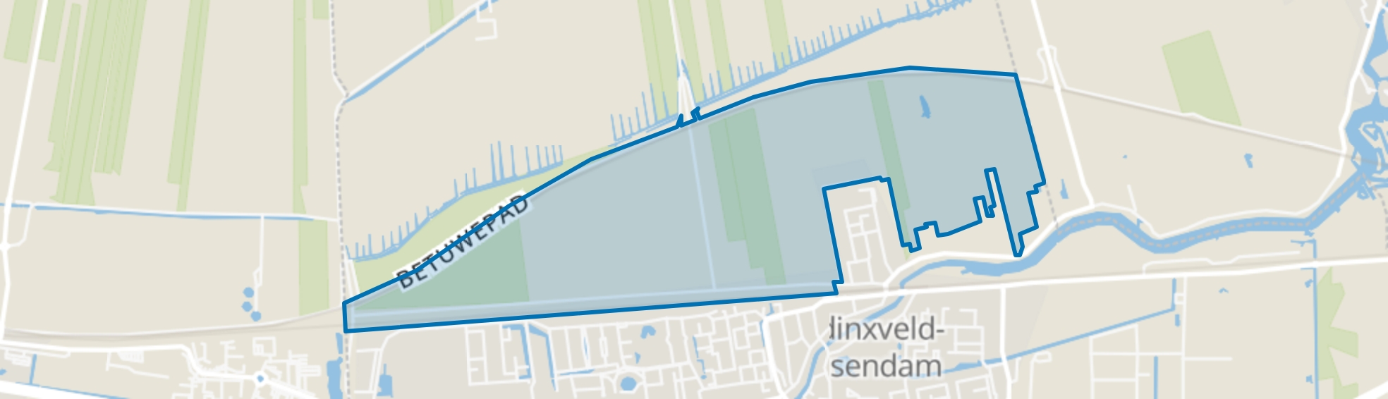Giessendam Het oog, Hardinxveld-Giessendam map
