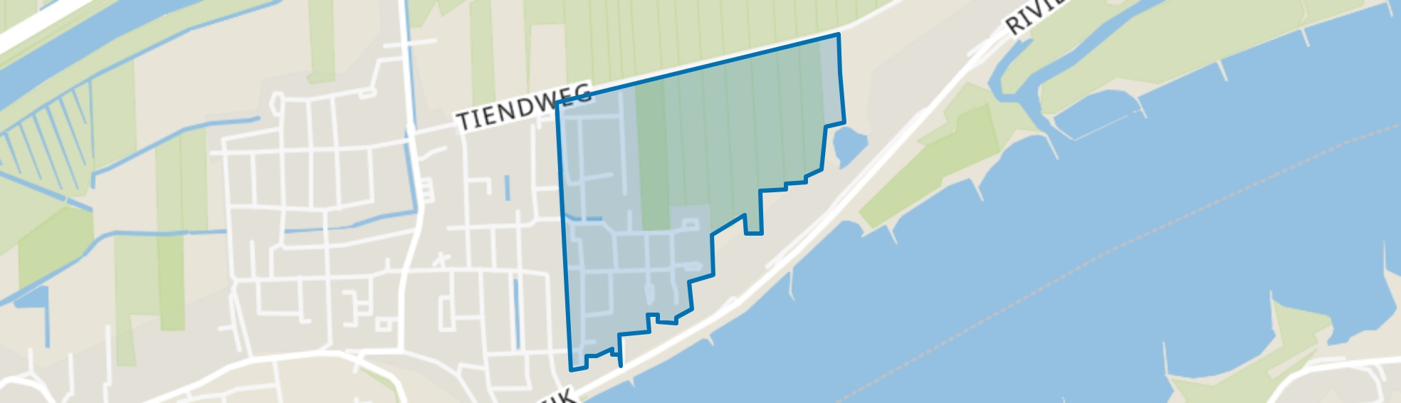 Tienmorgen, Hardinxveld-Giessendam map