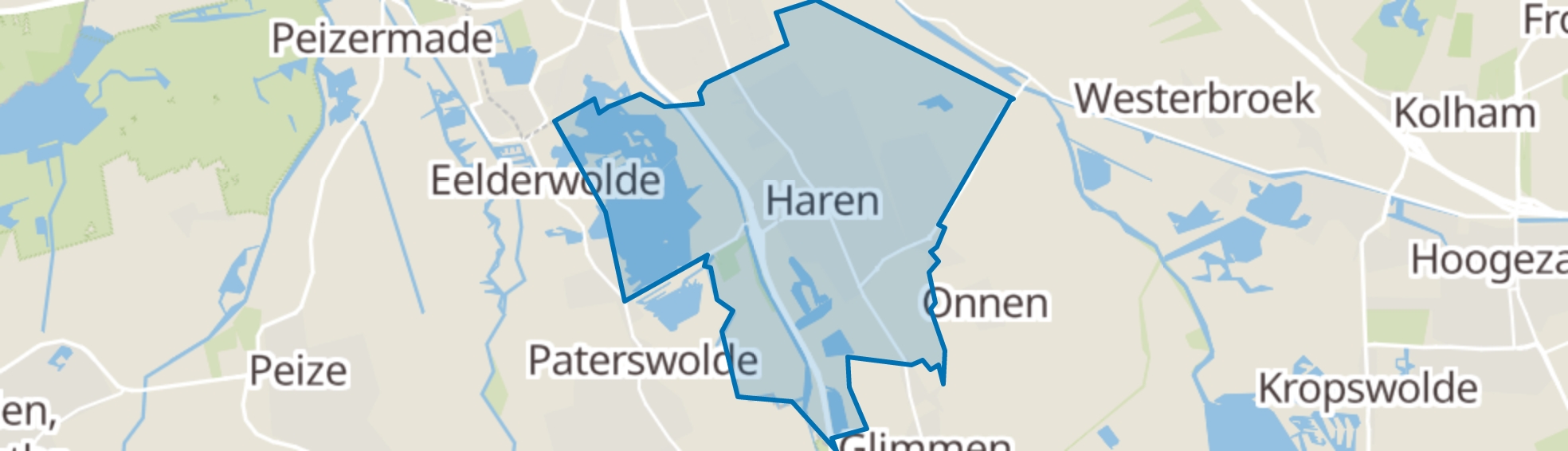 Haren (GR) map