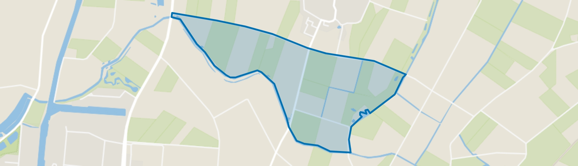 Buitengebied Stijbeemden, Haren (NB) map