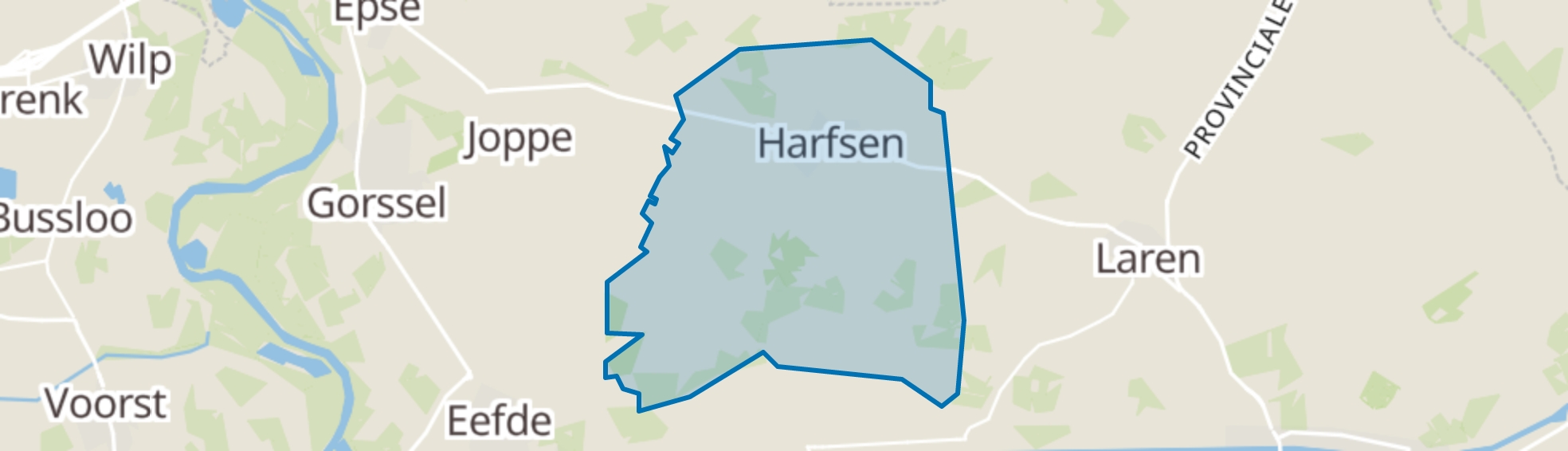 Harfsen map