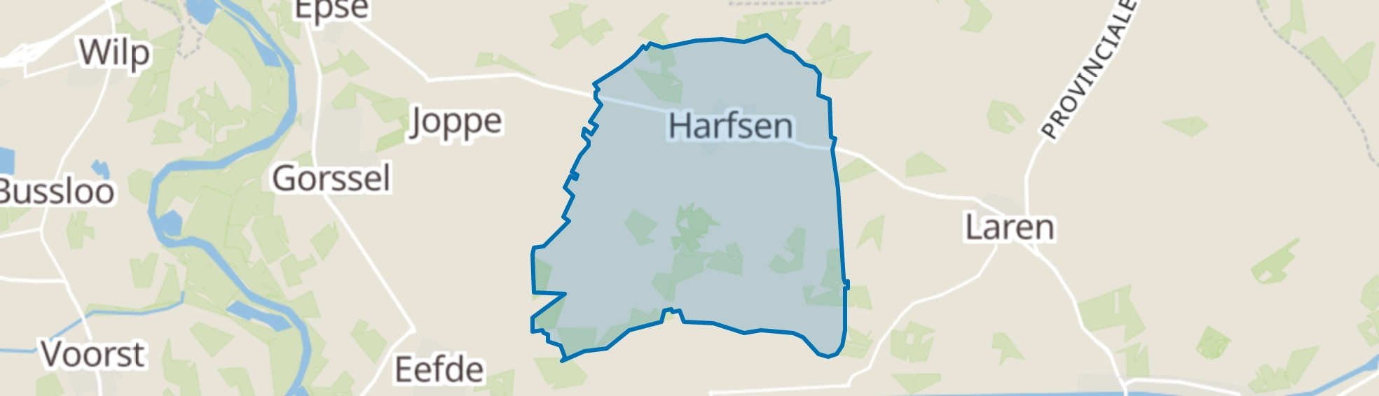 Harfsen map