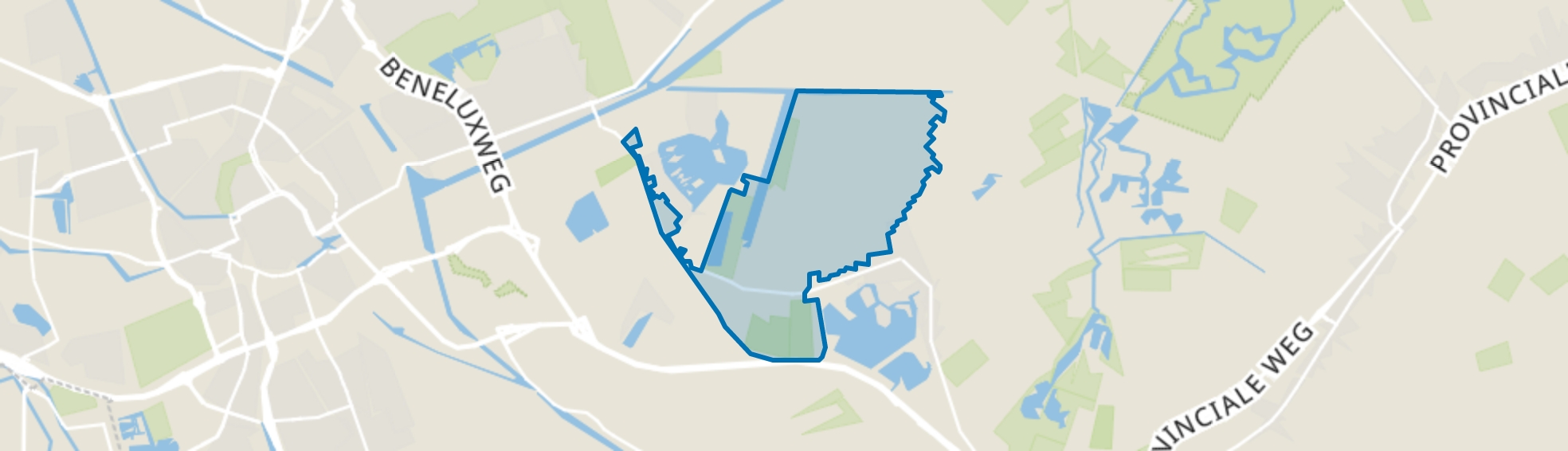 Harkstede GN, Harkstede (Gem. Groningen) map