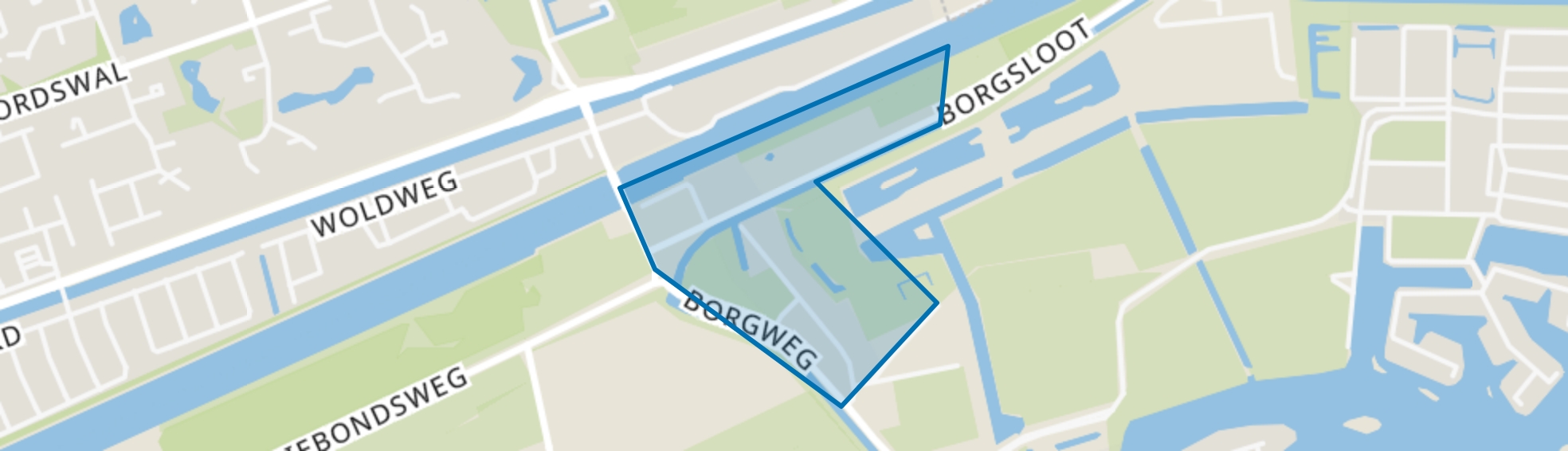 Klein Harkstede, Harkstede (Gem. Groningen) map