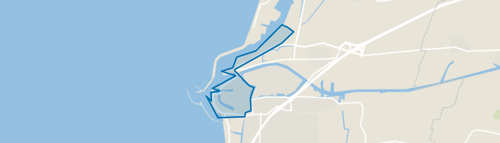 Binnenstad, Harlingen map