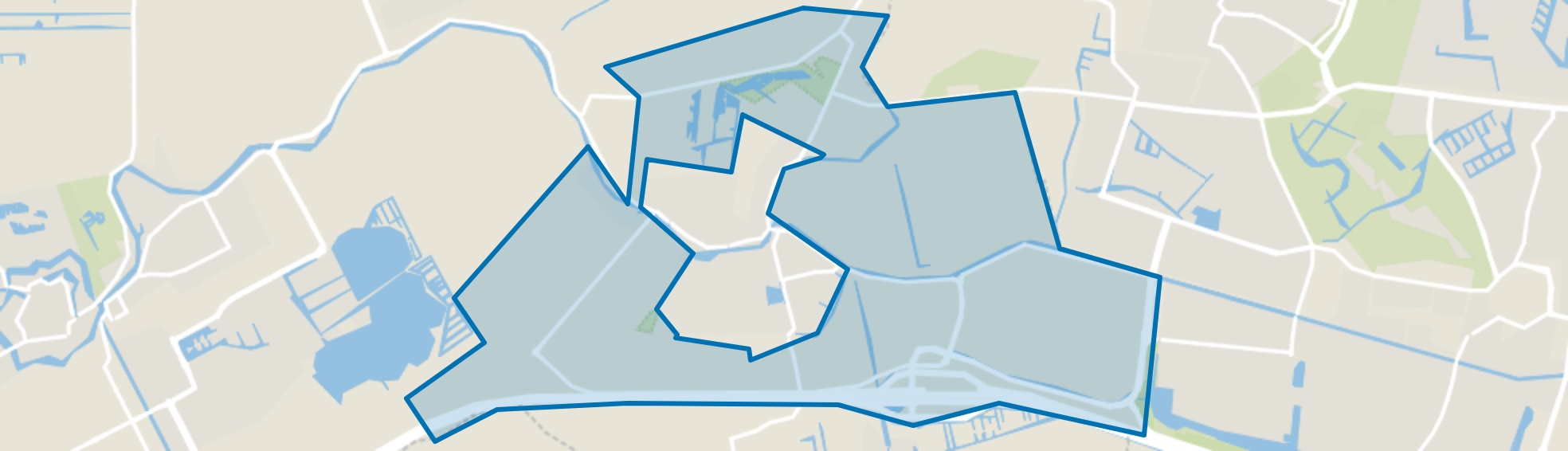Buitengebied Harmelen, Harmelen map