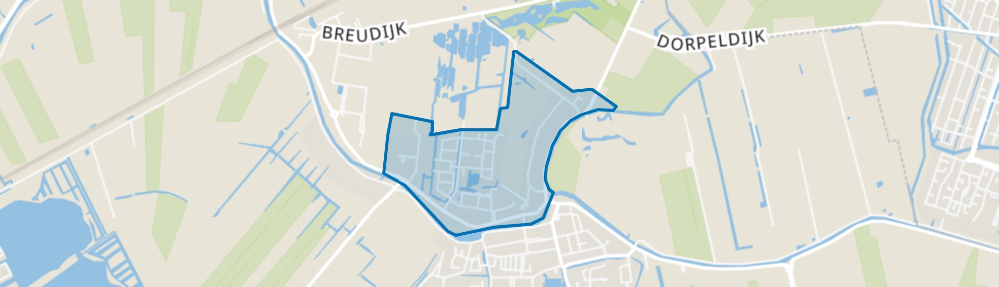 Harmelen-Noord (dorp), Harmelen map