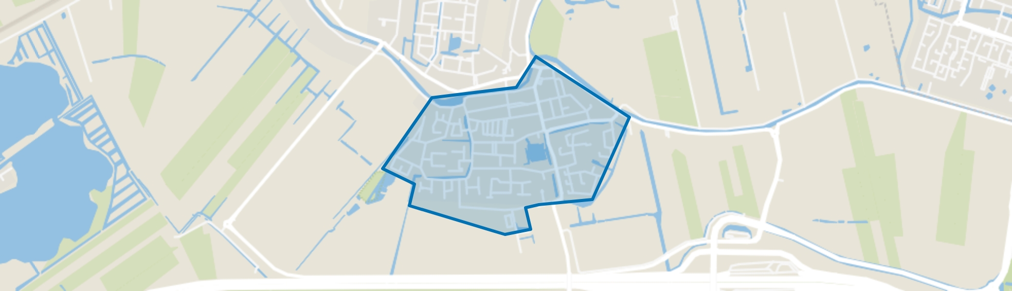 Harmelen-Zuid (dorp), Harmelen map