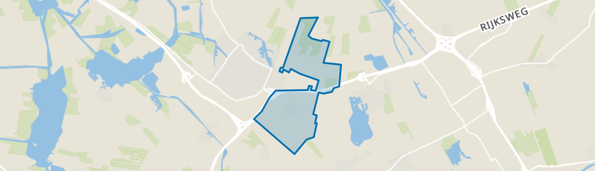 Haskerhorne, Haskerhorne map