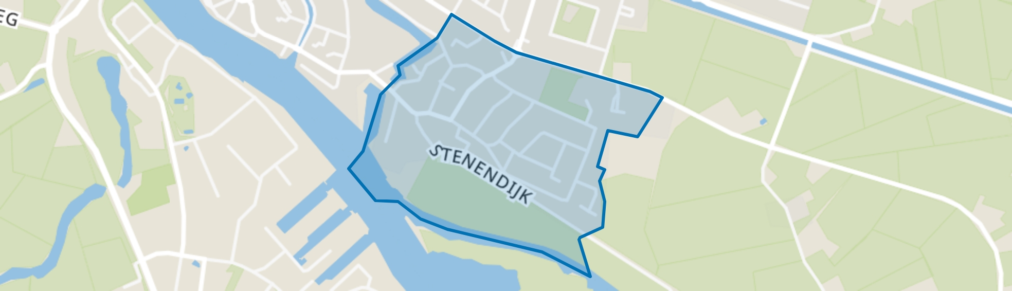 Hasselt Dedemsvaart-Zuid, Hasselt map