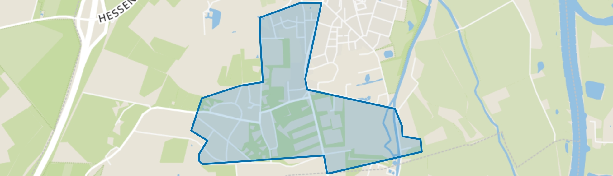 Villapark, Hattem map
