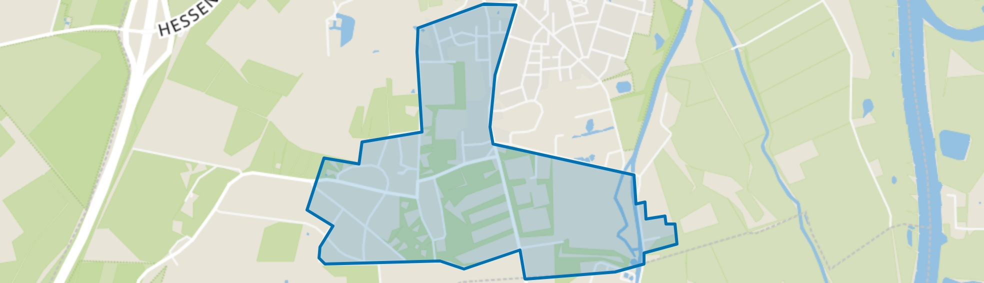 Villapark, Hattem map