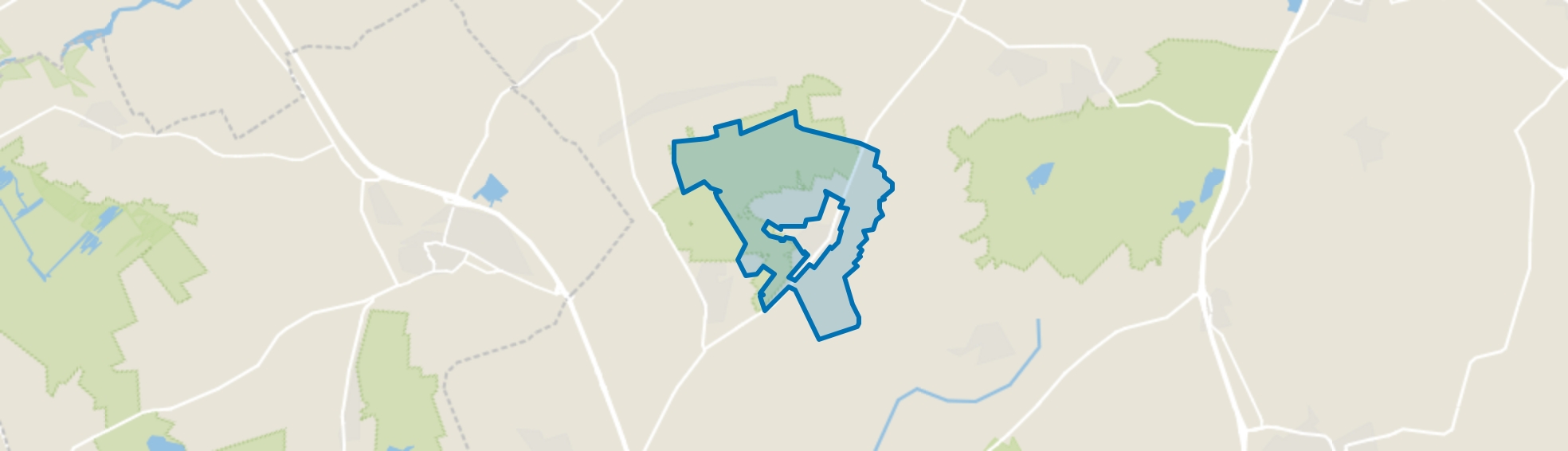 Verspreide huizen Uffelte, Havelte map