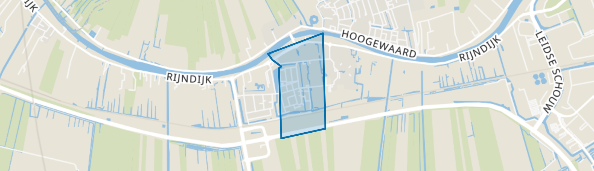Zonneveld, Hazerswoude-Rijndijk map