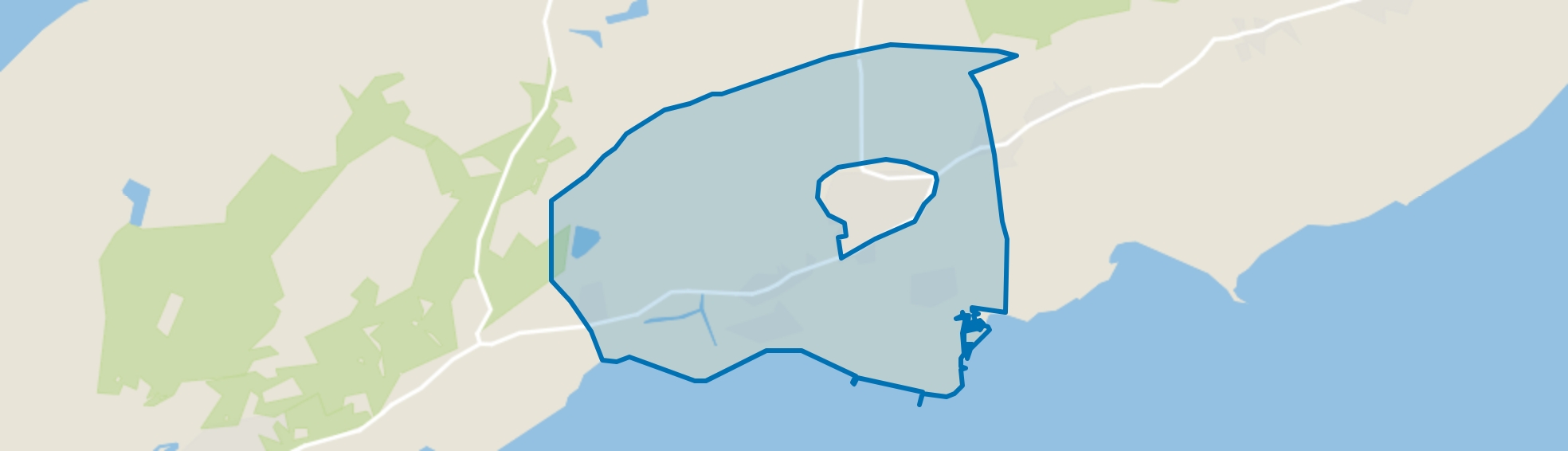 Verspreide huizen Midsland-Zuid, Hee map