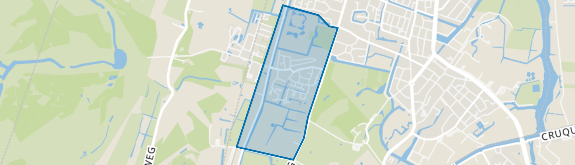 Rivierenbuurt, Heemstede map
