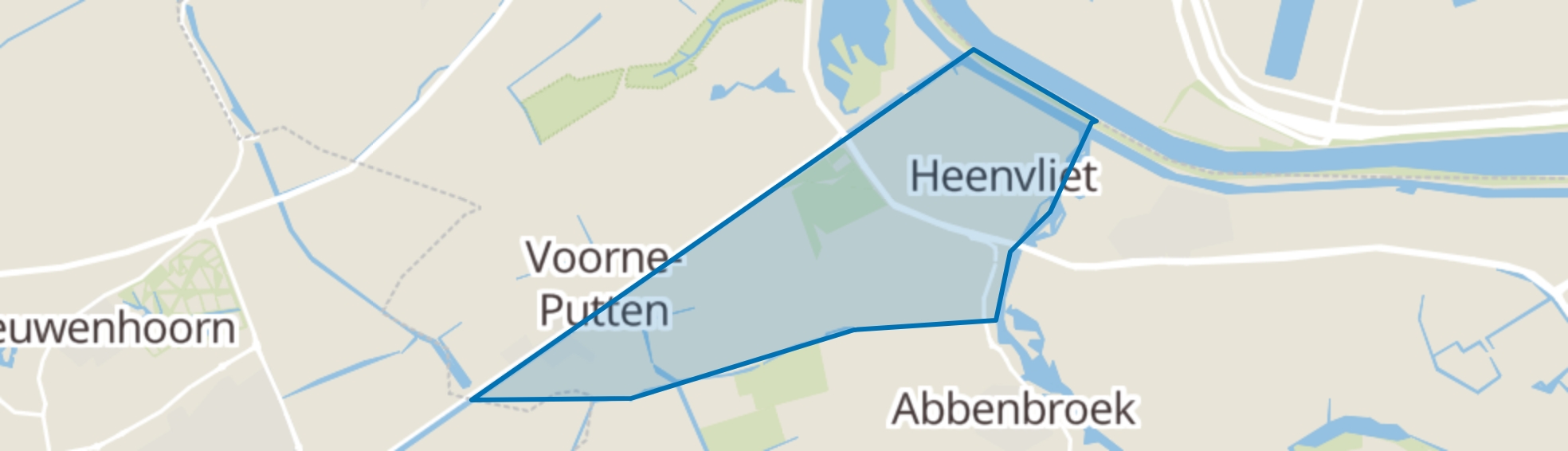 Heenvliet map