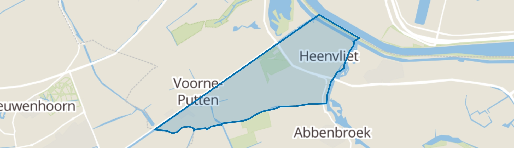 Heenvliet map