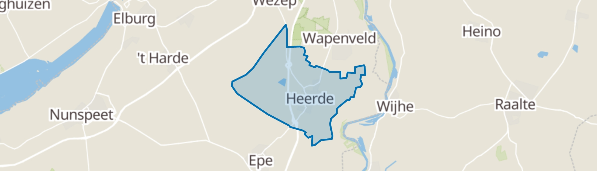 Heerde map