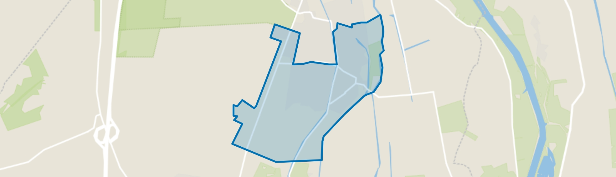 Verspreide huizen Wapenveld-Zuid, Heerde map