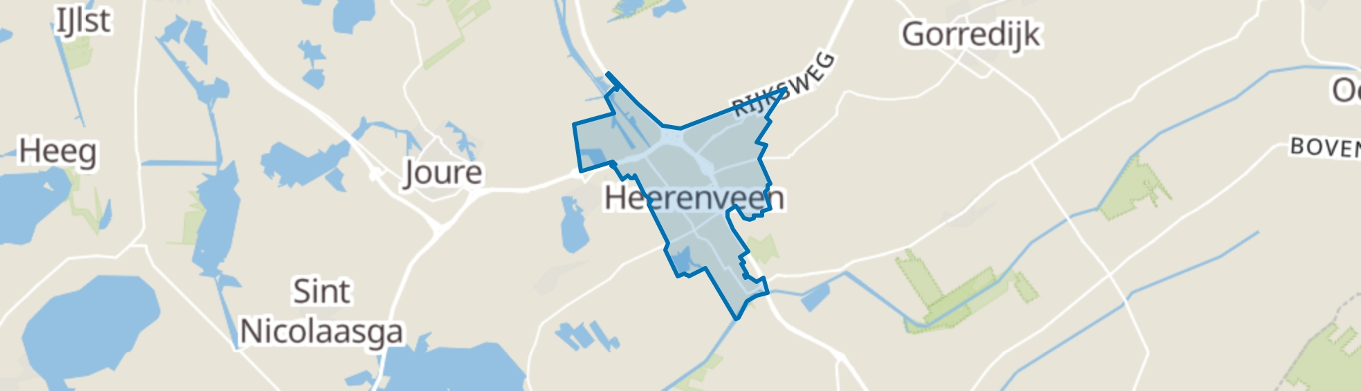 Heerenveen map