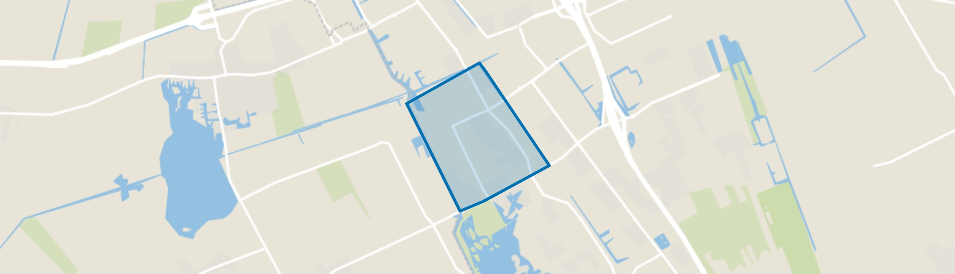 De Greiden, Heerenveen map