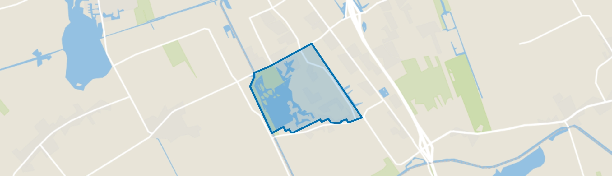 De Heide, Heerenveen map