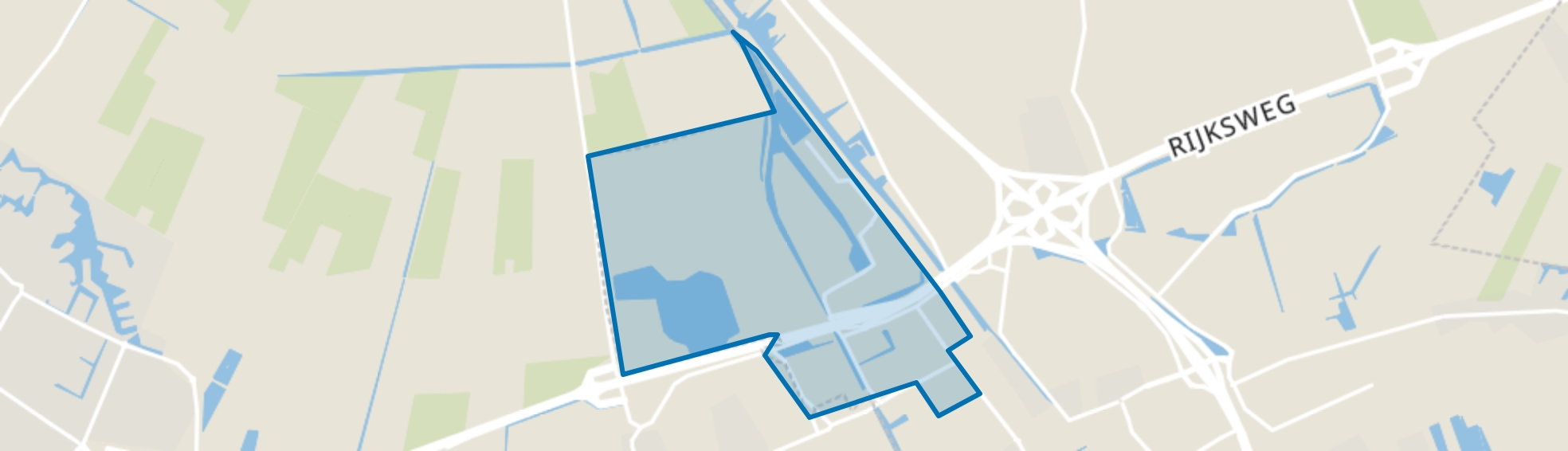 Haskerveen, Heerenveen map