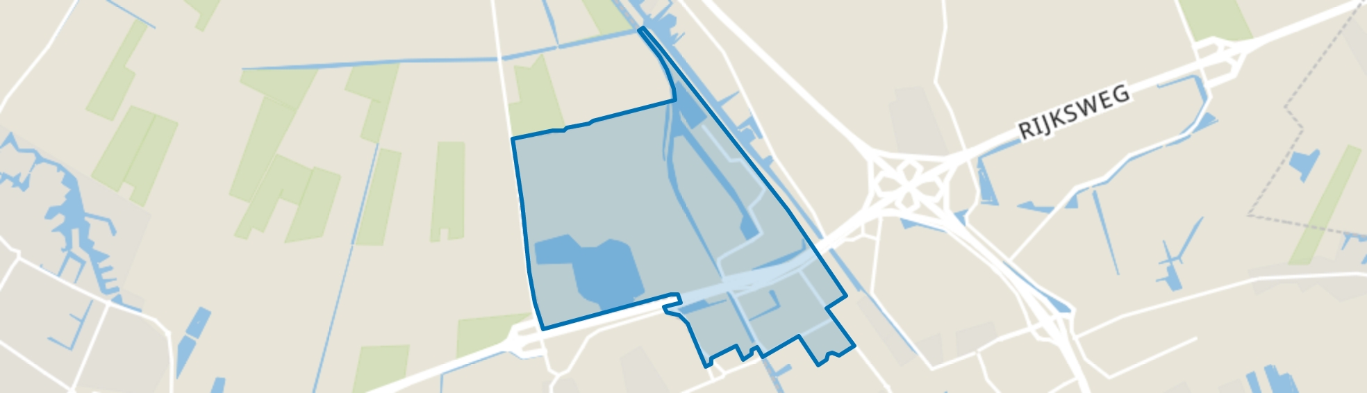 Haskerveen, Heerenveen map