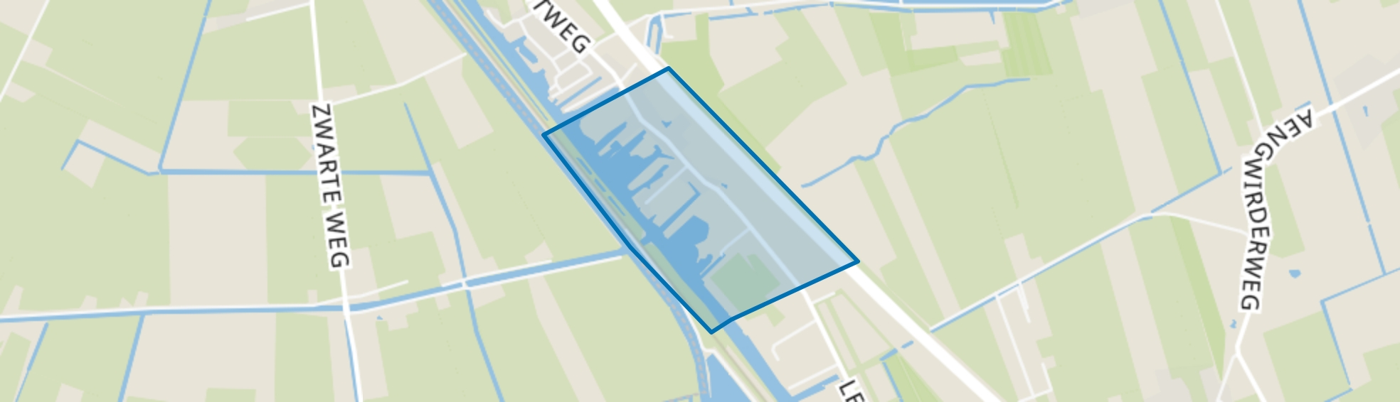 Nieuwebrug, Heerenveen map