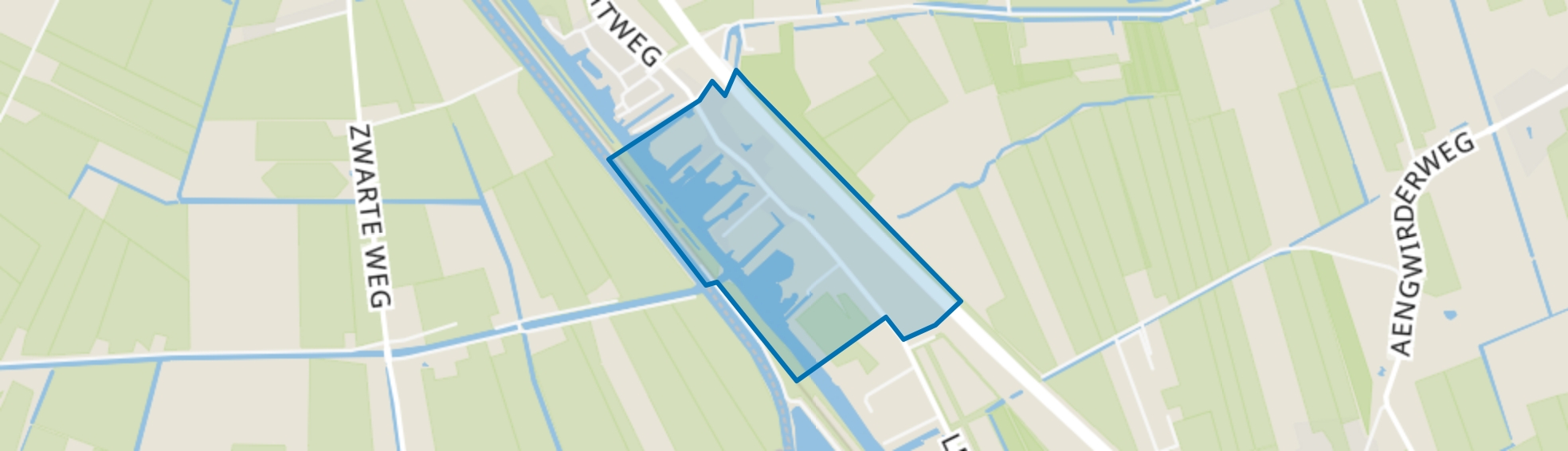 Nieuwebrug, Heerenveen map