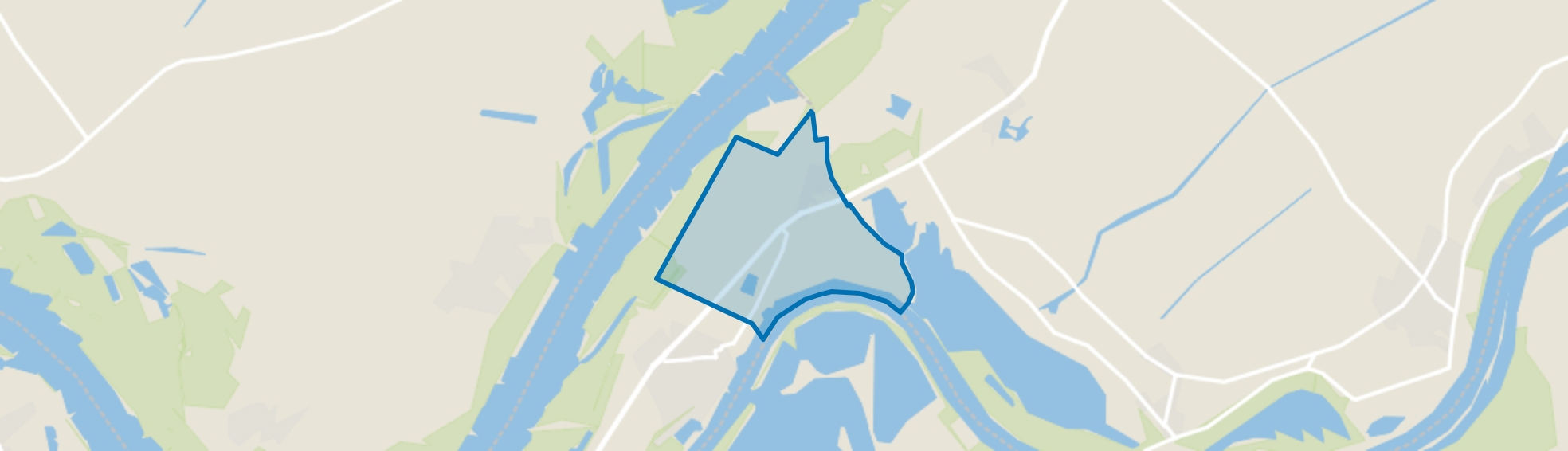 Huizendijk, Voorne, De Kop en Veluwe, Heerewaarden map