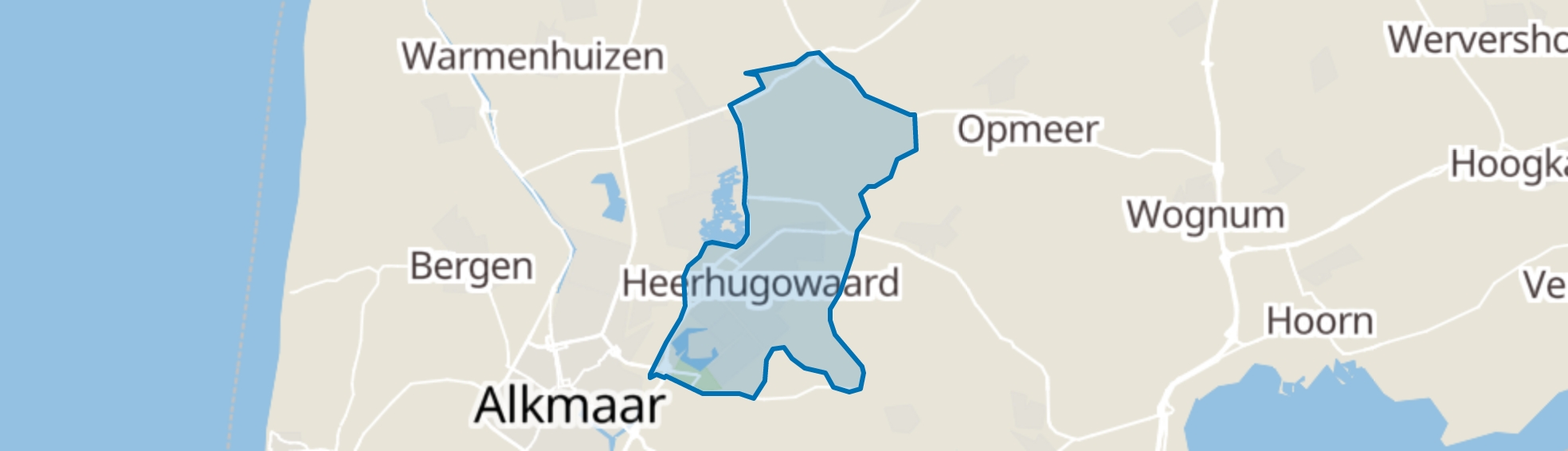 Heerhugowaard map