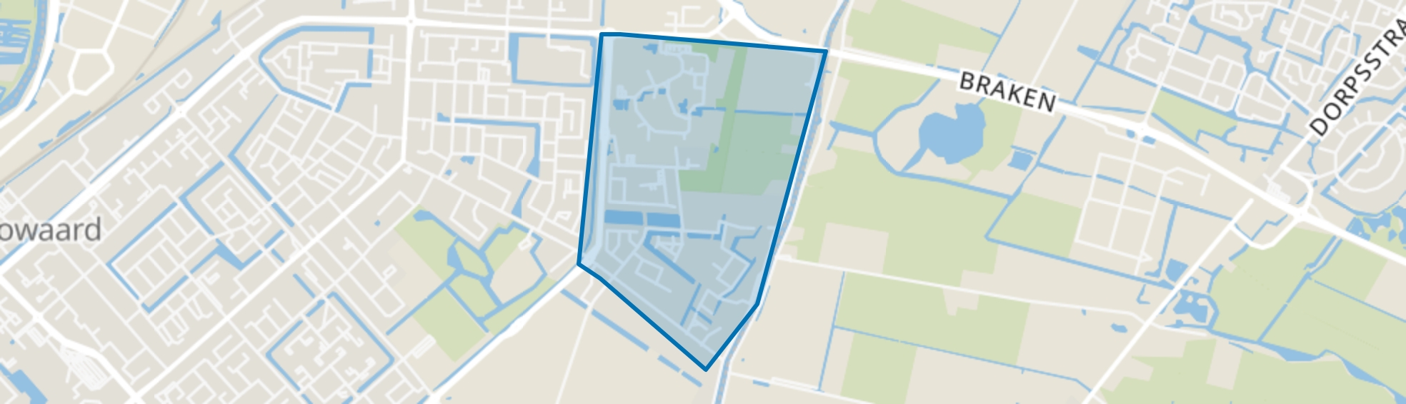 De Draai Midden, Heerhugowaard map