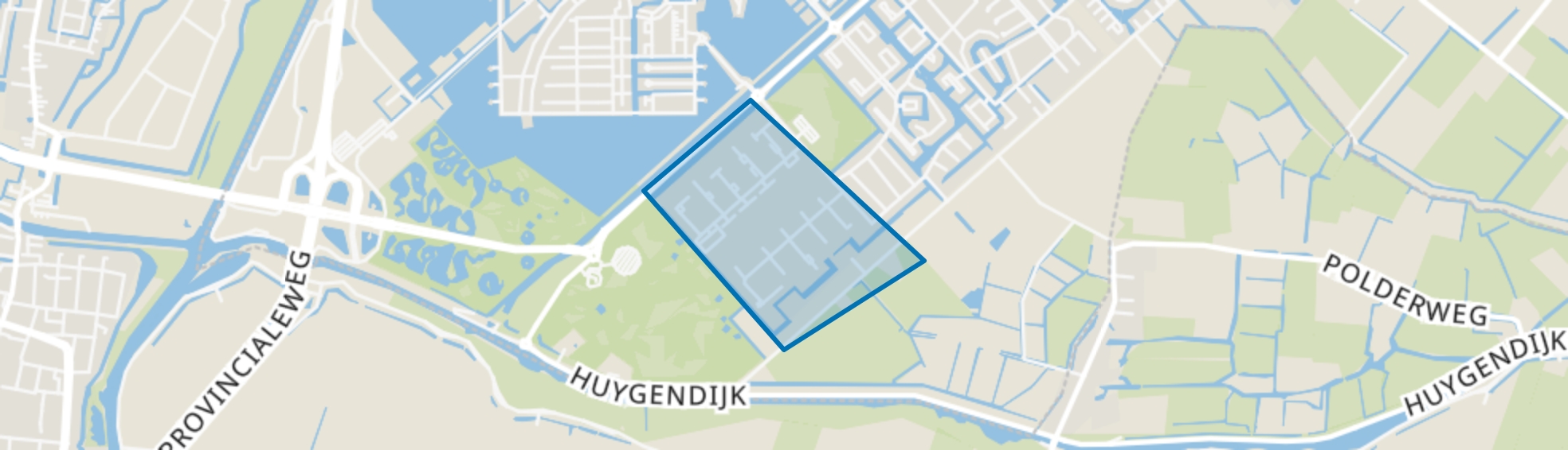 Huygenhoek 3, Heerhugowaard map