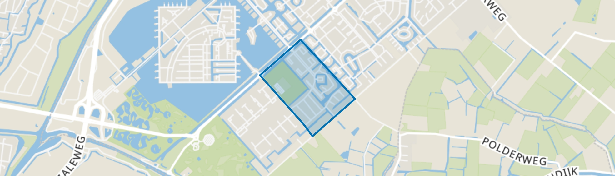 Huygenhoek Midden, Heerhugowaard map